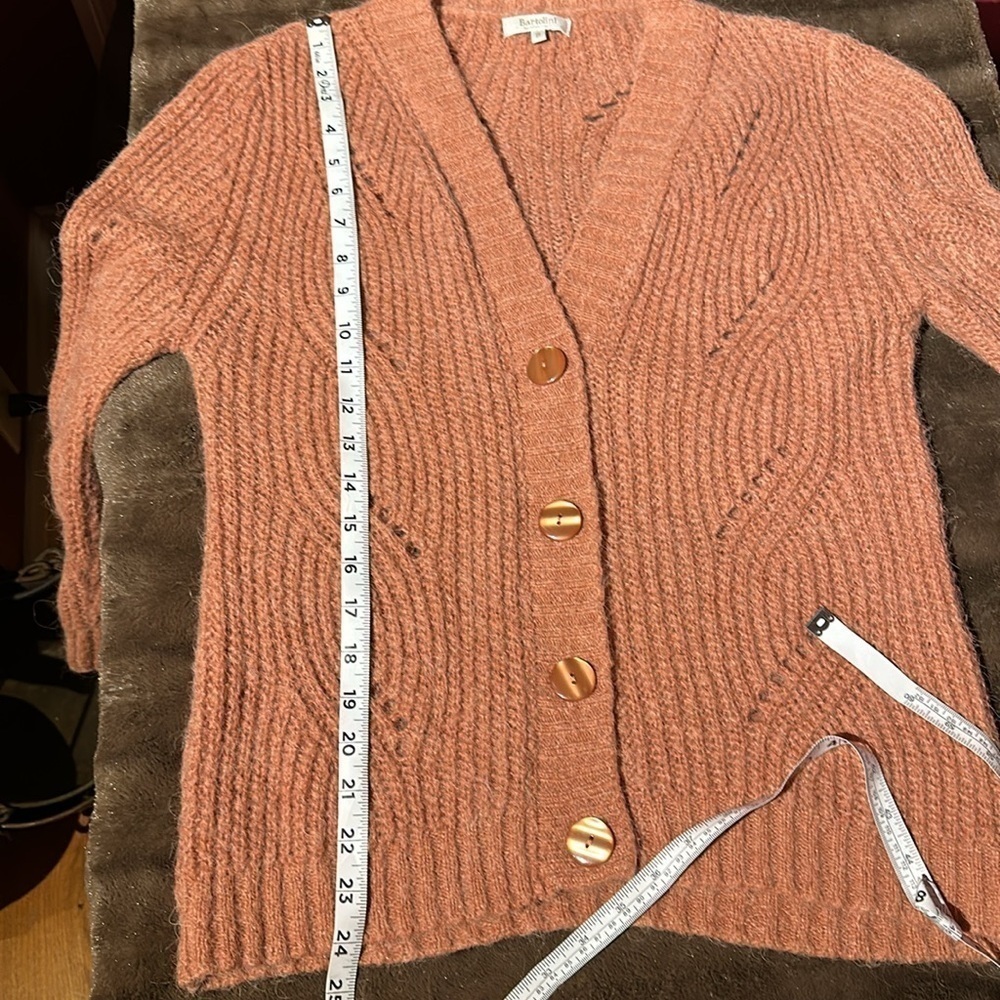 BARTOLINI Made in Italy Alpaca Blend Loose knit Sweater Sz Small - Picture 8 of 9